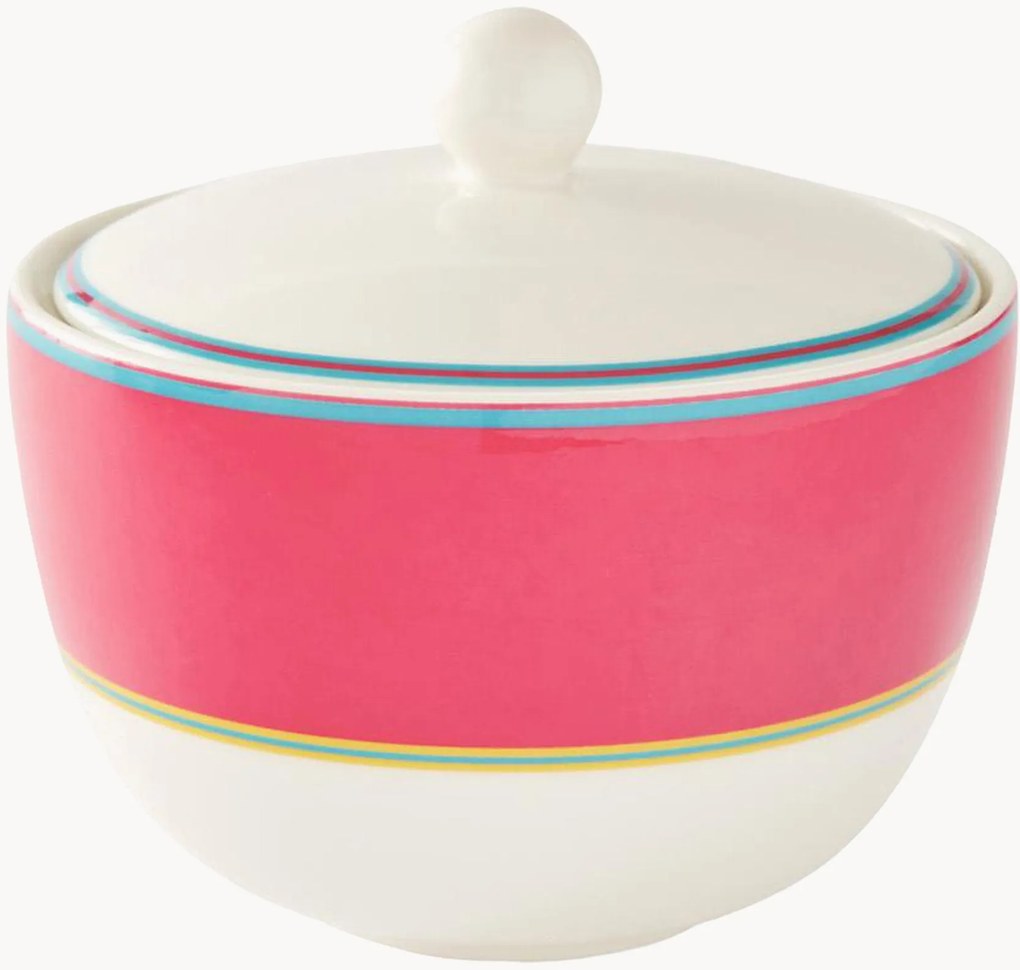 Açucareiro em porcelana fine bone china Calypso
