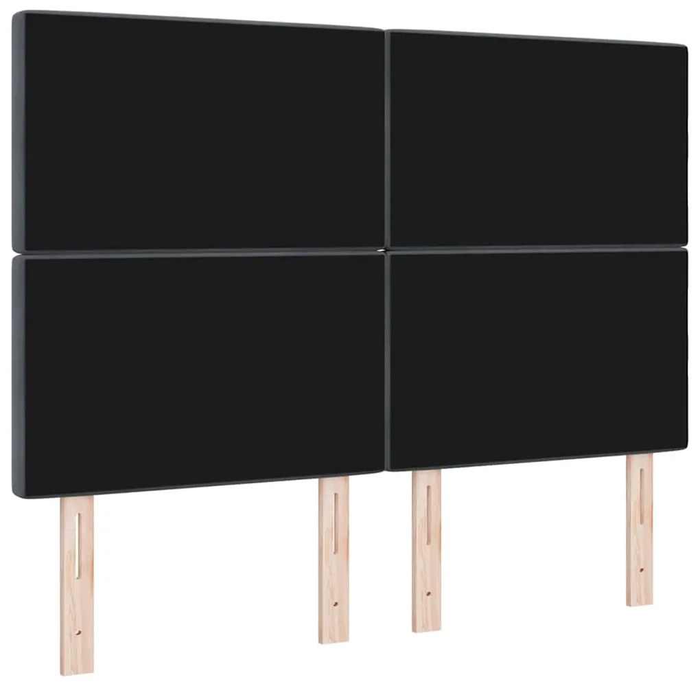 Cabeceira LED com luzes de tira LED Losangos com cabeceira Cinza Escur