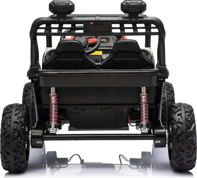 Carro elétrico para Crianças 3 a 8 anos, 12V 4x4 Buggy Sport OUTLAND, Rodas de espuma EVA, Controle remoto Branco