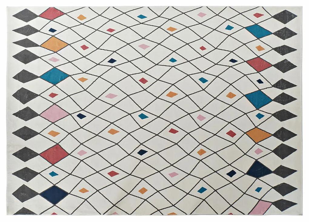 Tapete Dkd Home Decor Multicolor Poliéster (160 X 230 X 0.7 cm)
