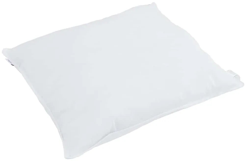 Edredão com travesseiro 2 pcs Branco 155 x 200 cm Penugem