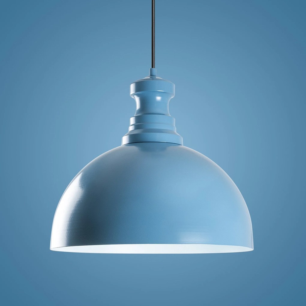 Candeeiro Kure – Azul Claro – Ø40 h:37 cm
