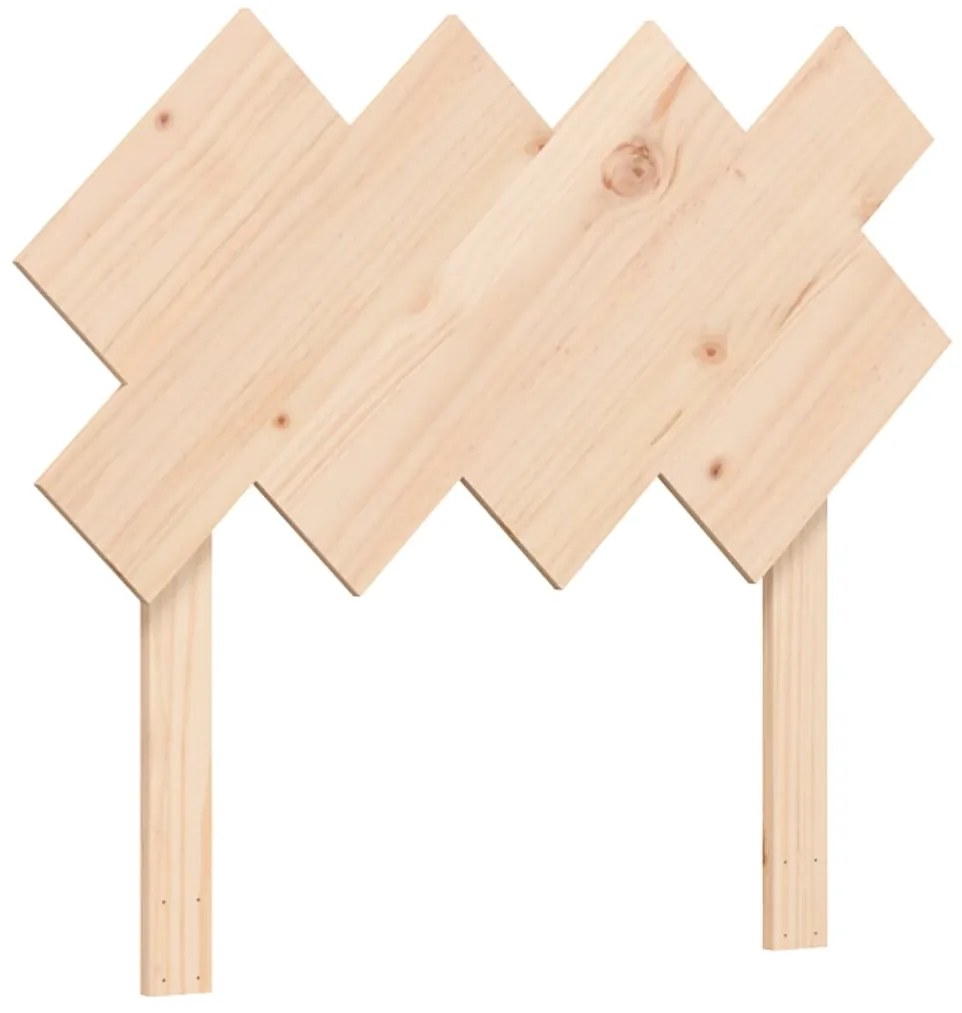 Cama para idosos com cabeceira 90x200 cm madeira maciça