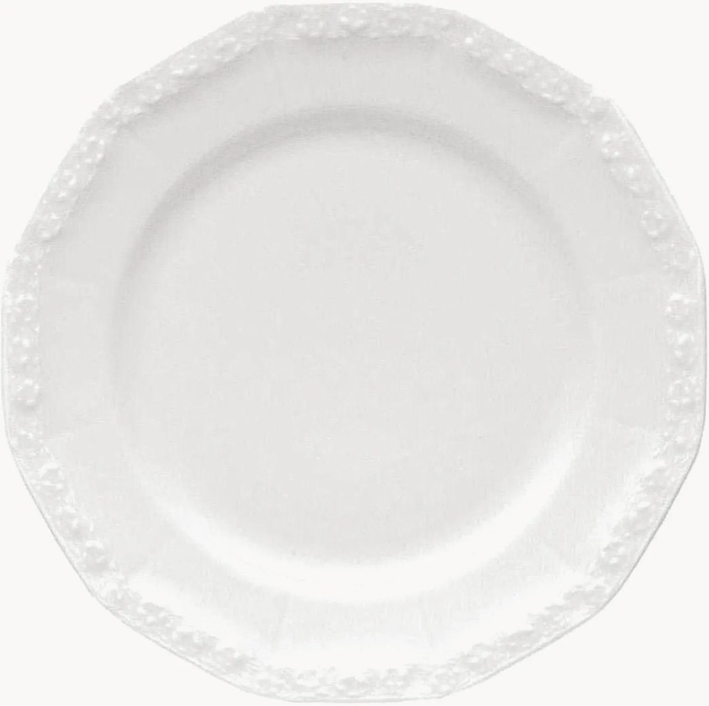 Pratos de pão em porcelana Maria, conjunto de 6