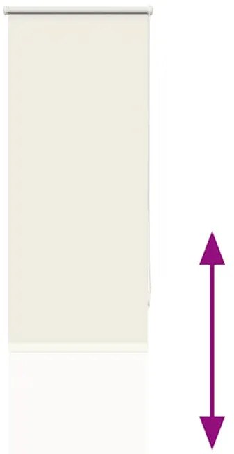 Persiana de enrolar 45x210 cm largura tecido 40,7 cm poliéster
