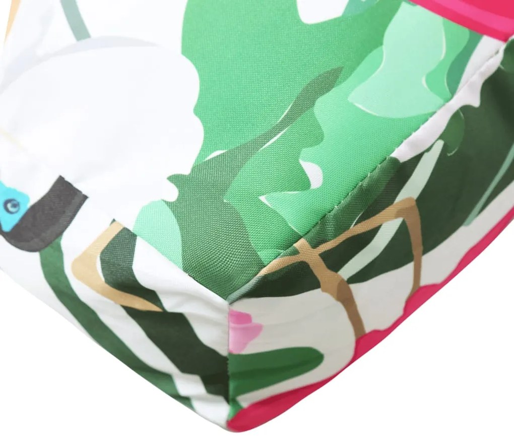 Almofadões para móveis de paletes 2 pcs tecido multicolor