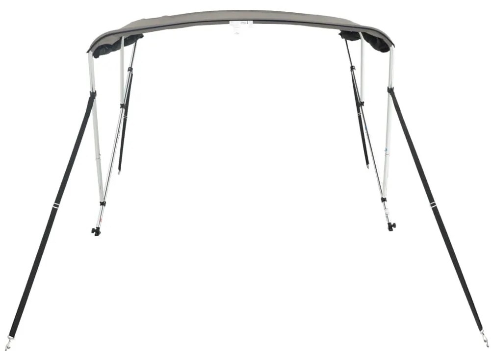 Toldo 3 arcos Bimini paredes malha laterais 183x(170-182)x137cm