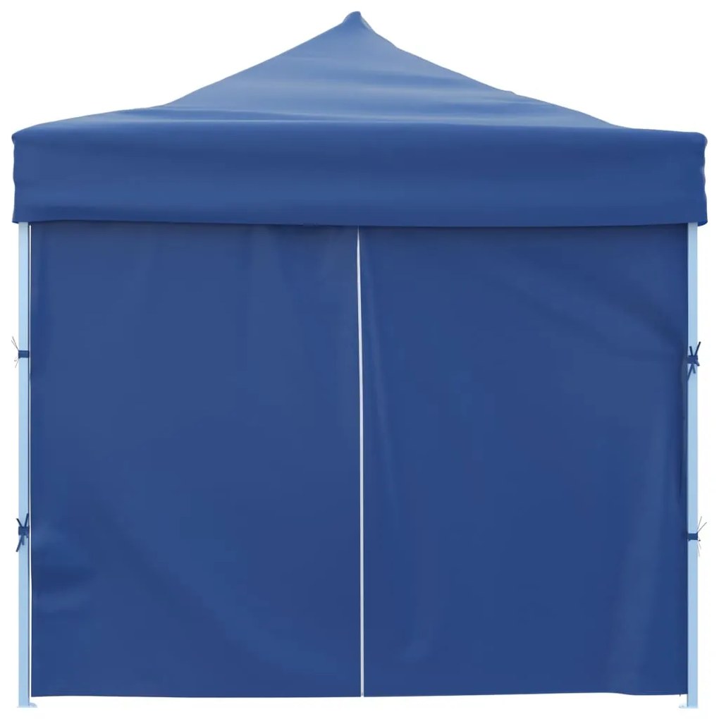 Tenda para festas pop-up dobrável c/ 8 paredes 3x9 m azul