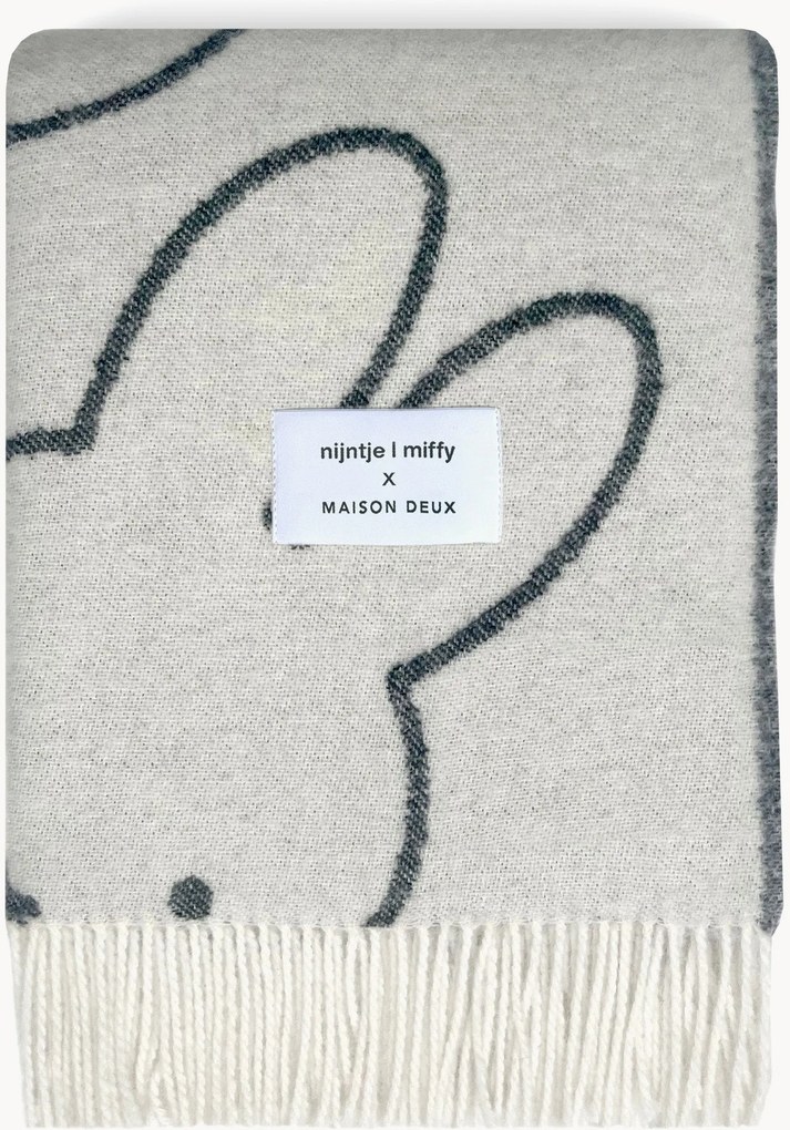 Manta de lã Miffy
