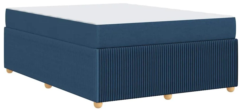 Estrutura da Cama Outros Azul 160 x 200 cm tecido