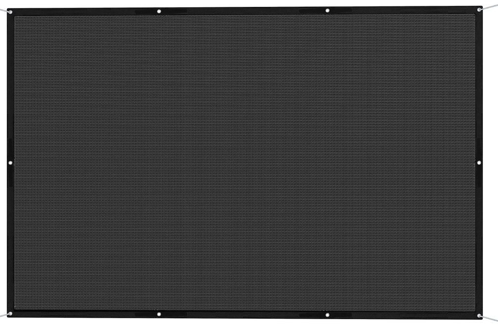 Vela de Sombra Retangular 3x2 m Toldo Vela para Jardim Proteção Solar