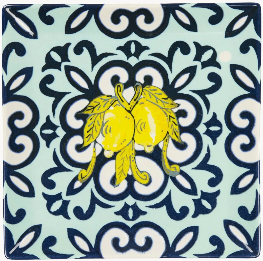 Pratos de sobremesa Amalfi, conjunto de 6