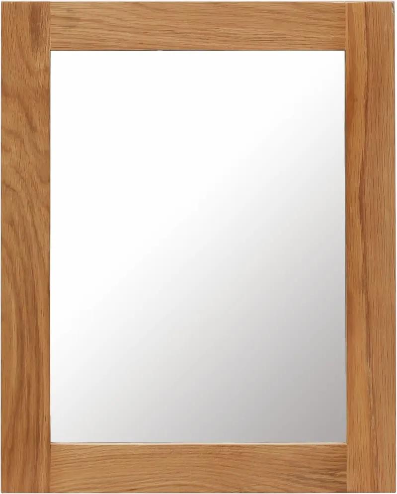 Espelho 40x50 cm madeira de carvalho maciça