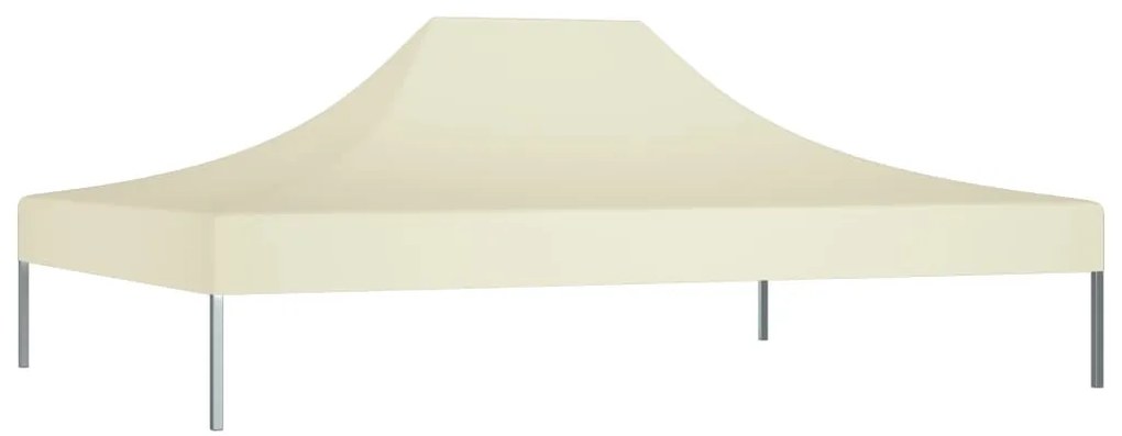 Teto para tenda de festas 4x3 m 270 g/m² cor creme