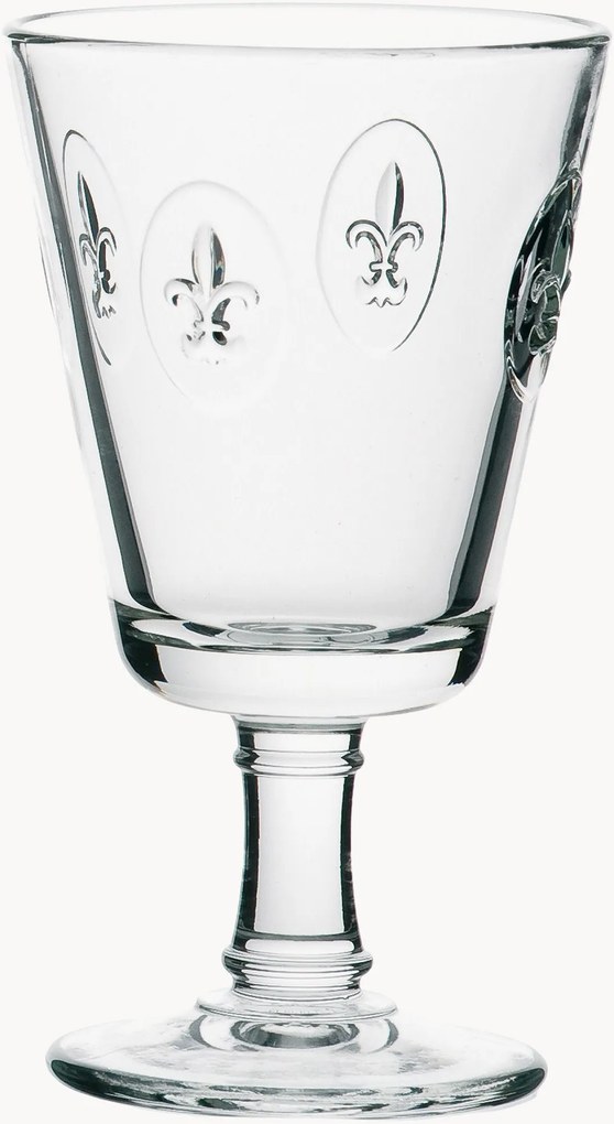 Copos de vinho Fleur De Lys, conjunto de 6