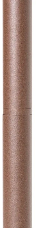 Candeeiro de pé para exterior industrial cor ferrugem 100 cm IP44 - Charlois Industrial