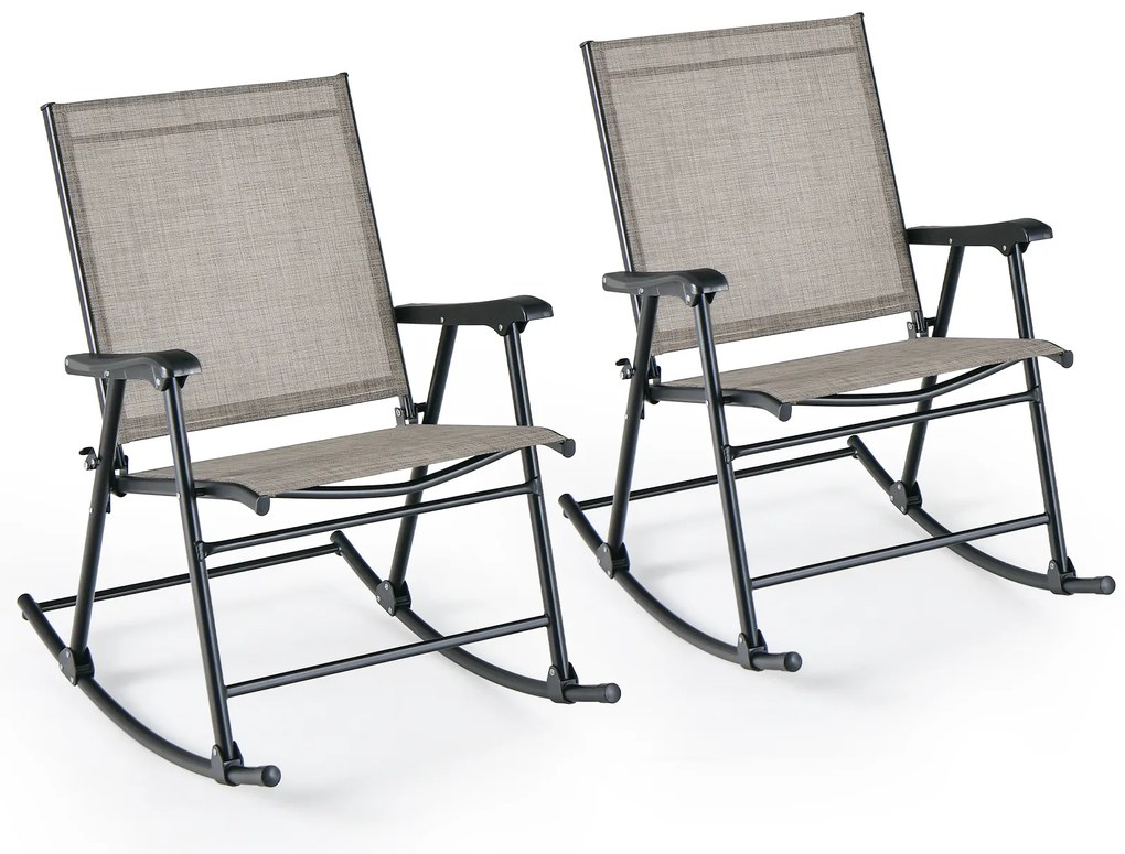 Cadeira de rede suspensa com almofadas de assento macias e corrente de corda resistente - bege