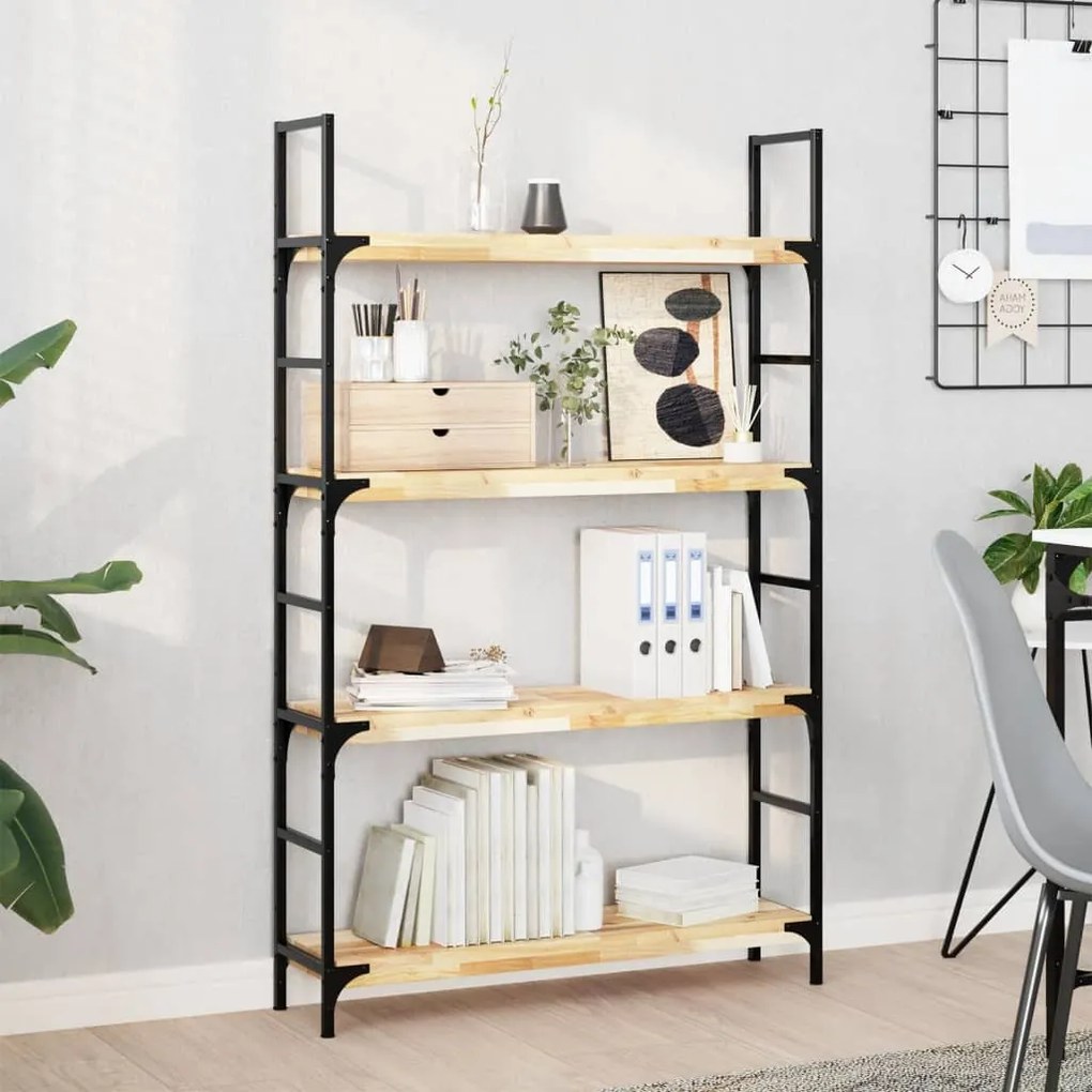 vidaXL Prateleira flutuante 80x20x4 cm acácia maciça não tratada