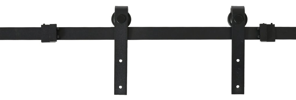 Ferragens para Porta Corredeira 200cm Kit de Acessórios para Porta Cor