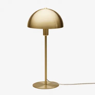 Candeeiro De Mesa Em Ferro Alnair Dourado - Sklum