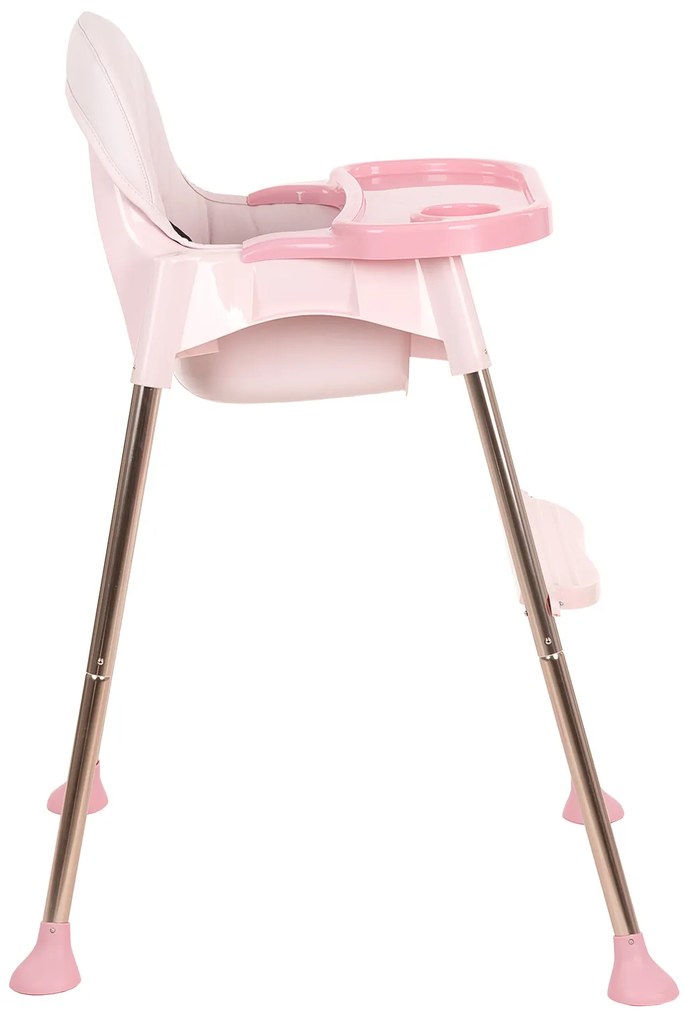 Cadeira refeição para bebé 2 em 1 Sky-High Rosa