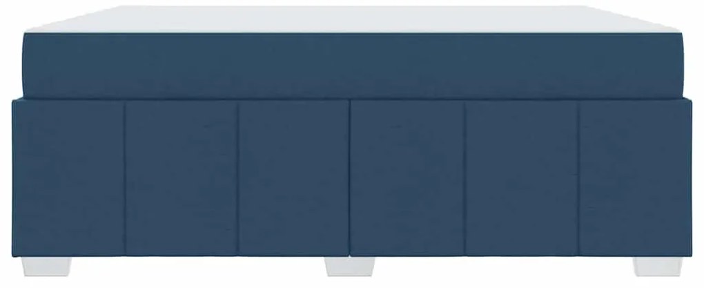Estrutura da Cama Azul 180 x 200 cm tecido