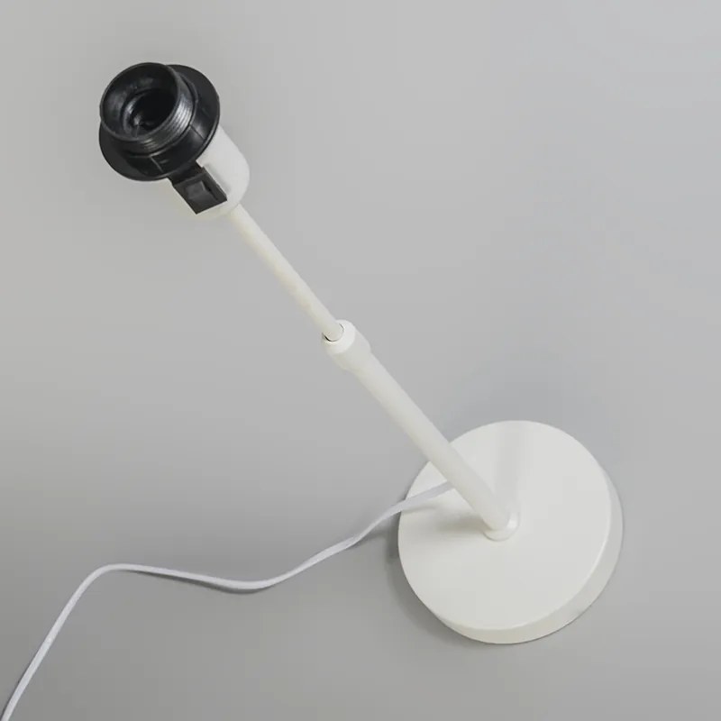 Candeeiro de mesa branco ajustável - Parte