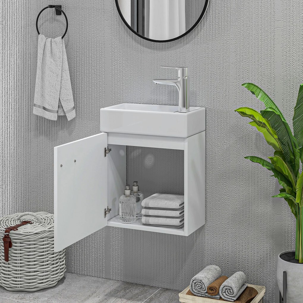Armário Moderno – Modelo Rimini – 40x23x50 – Armazenamento Vertical –