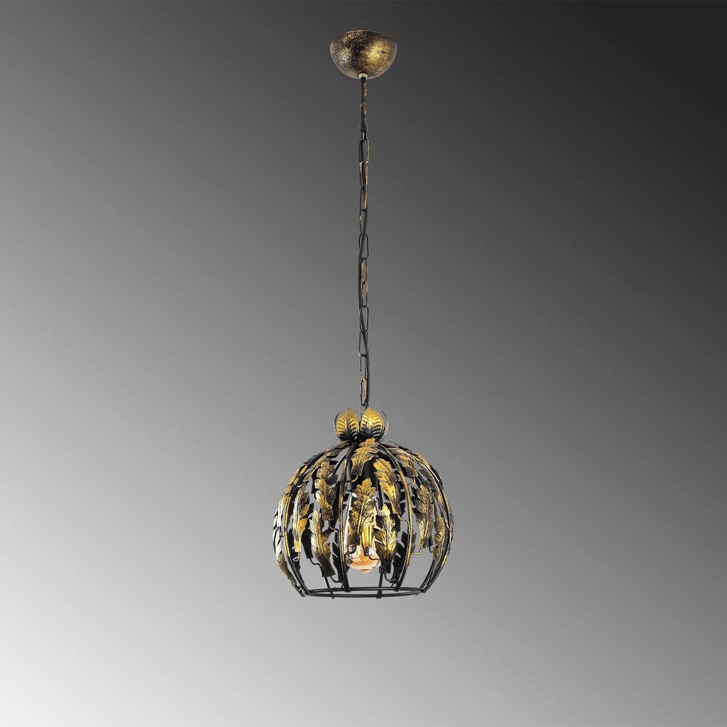 Candeeiro Chandelier Endustriyel – Multicolor – 16 x 16 x 42 cm