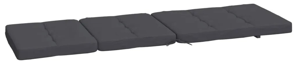 Almofadões p/ cadeira de terraço 2 pcs tecido oxford antracite