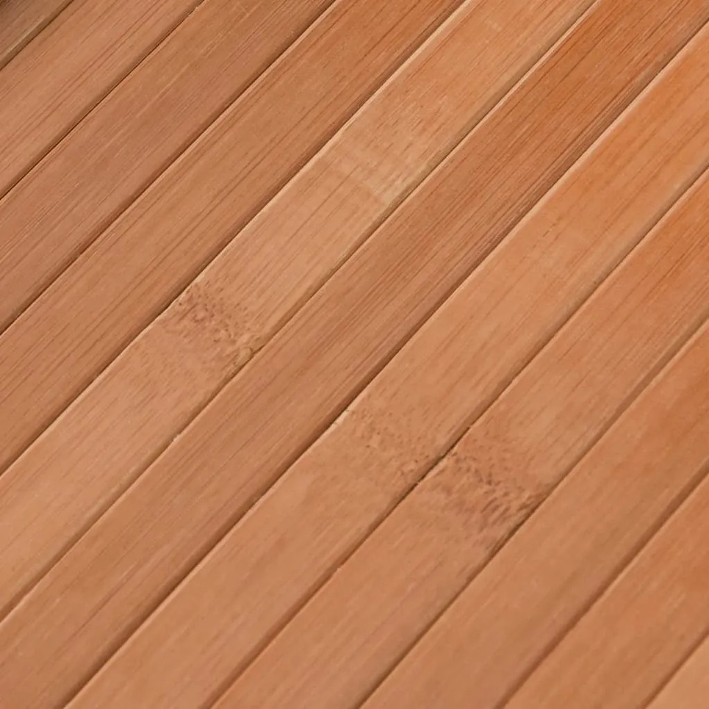 Tapete retangular 100x200 cm bambu cor natural
