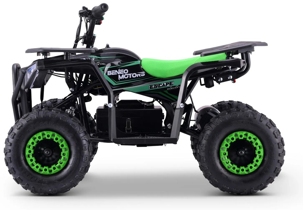 Moto 4 elétrica para crianças ATV Motors ESCAPE 800W Verde