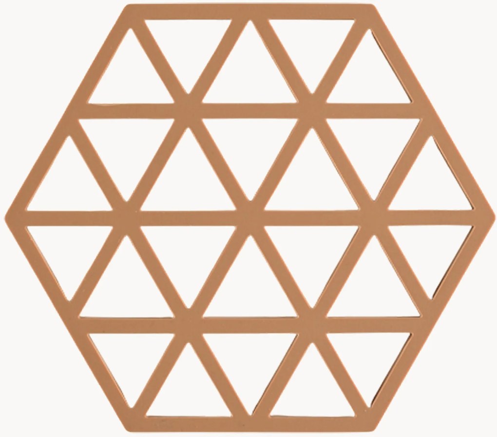 Bases para copos de silicone Triangles, conjunto de 6