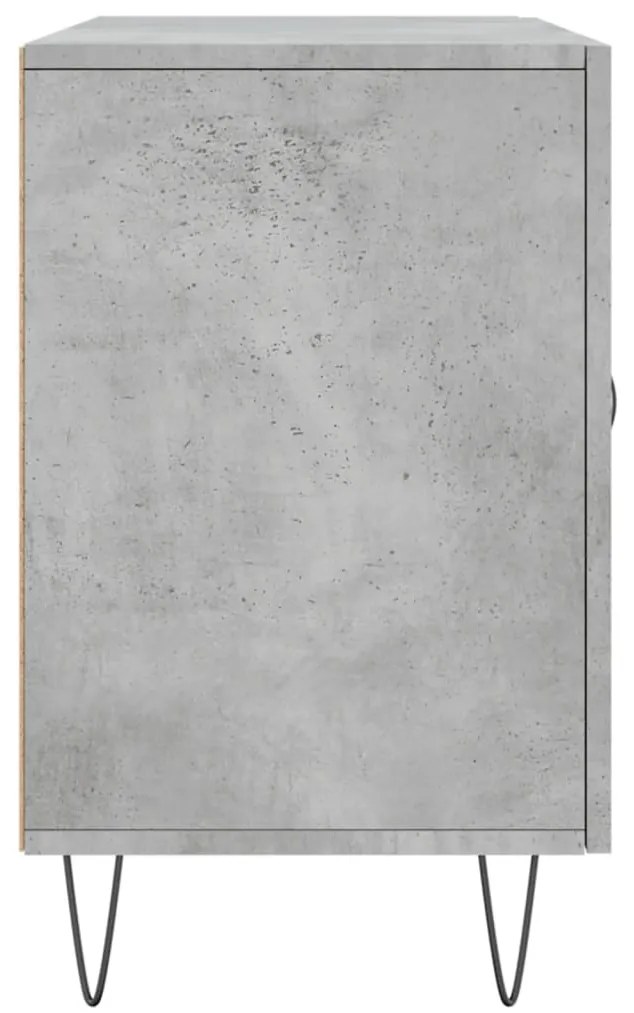 Aparador 100x36x60 cm derivados de madeira cinzento cimento