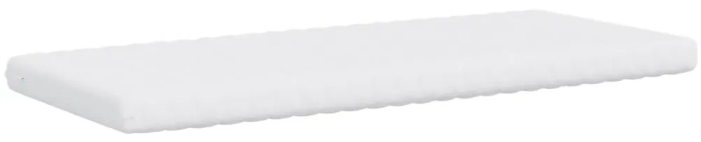 Colchão de espuma 100x200 cm 7 zonas dureza 20 ILD branco