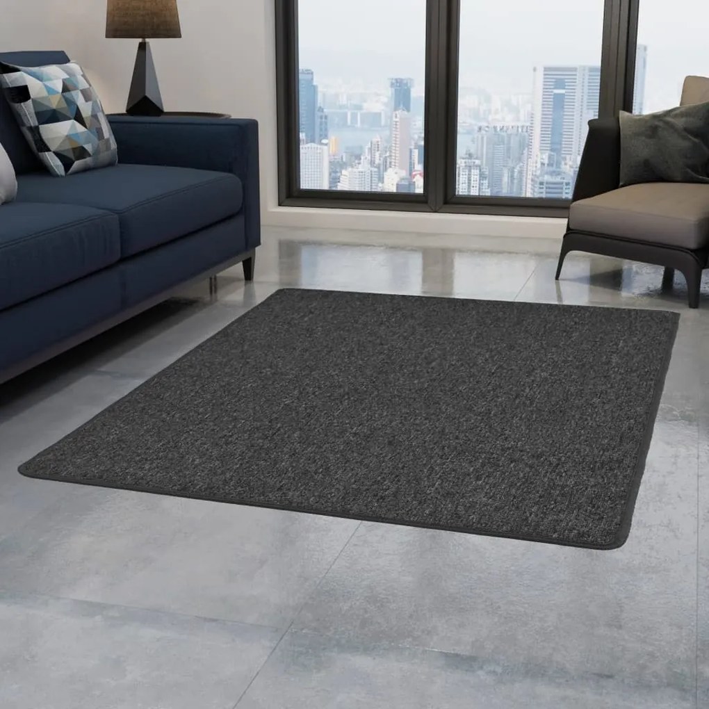 vidaXL Tapete tufado 160x230 cm antracite