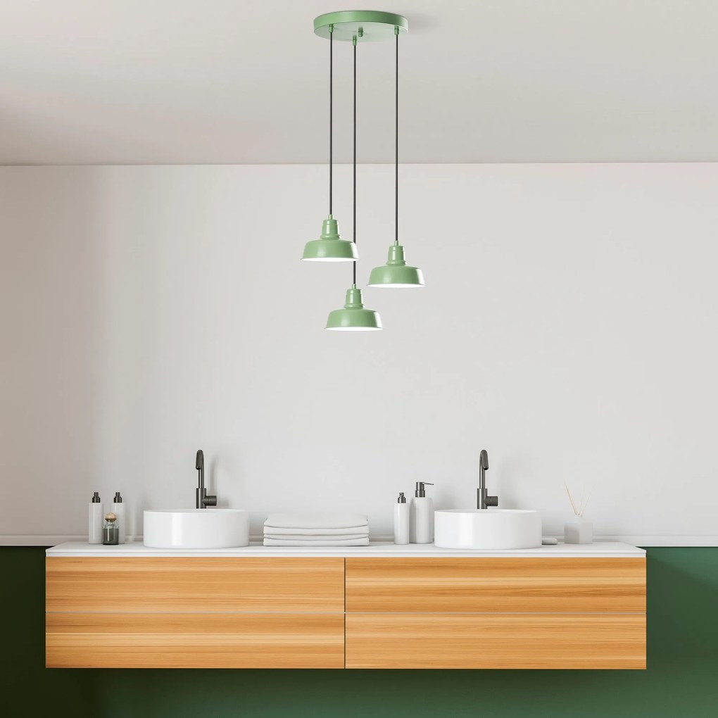 Candeeiro Suspenso Memati – Mint – Diâmetro 45 cm