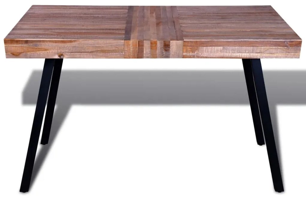 Mesa de teca reciclada