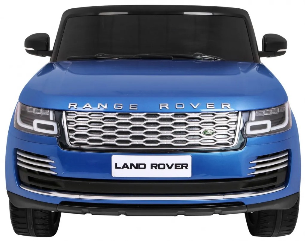 Carro elétrico para Crianças 24V 4x4 2 Lugares Range Rover HSE Rodas de EVA, Assento de couro Azul Pintado