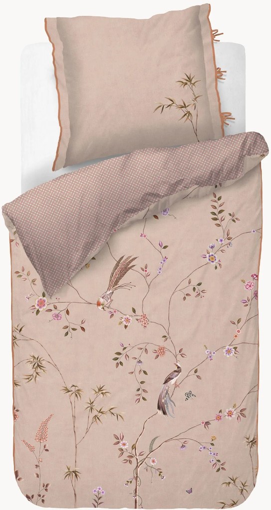 Conjunto de roupa de cama em algodão Bamboo Blossom