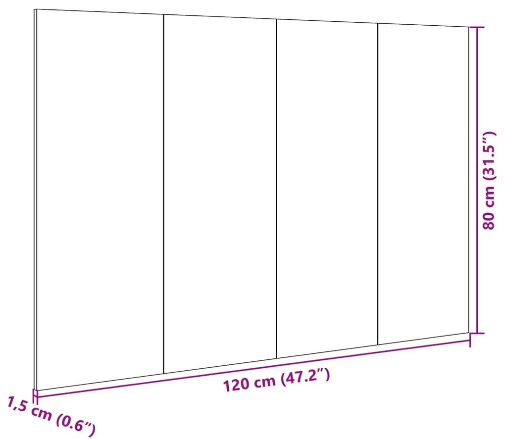 Cabeceira de cama c/ armários 120cm derivados de madeira branco