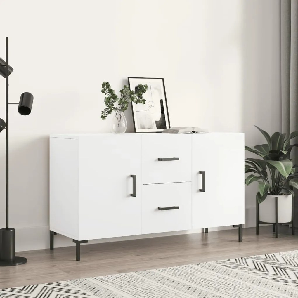 vidaXL Aparador 100x36x60 cm derivados de madeira branco
