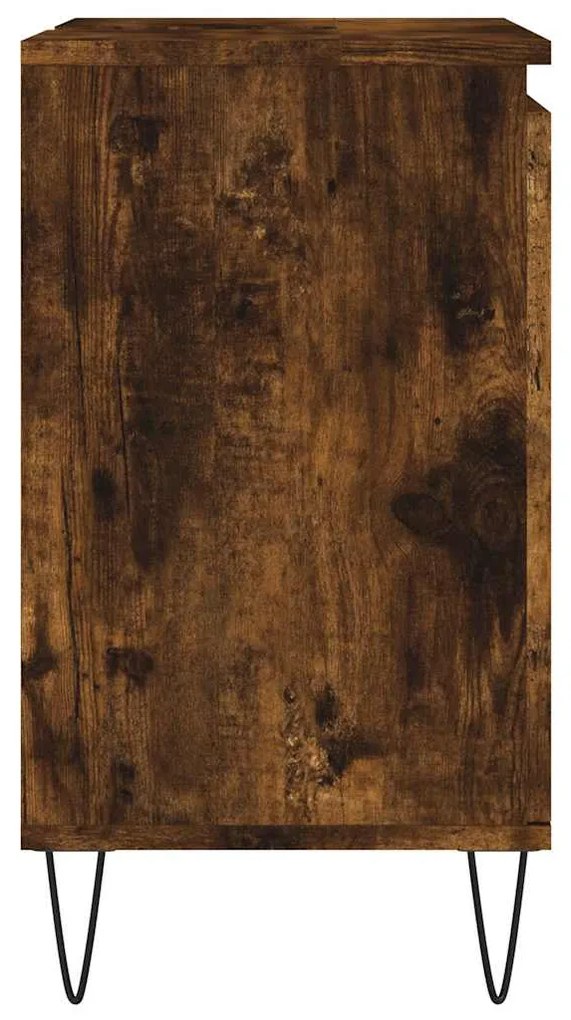 Armário casa de banho 58x33x60 cm deriv.madeira carvalho fumado
