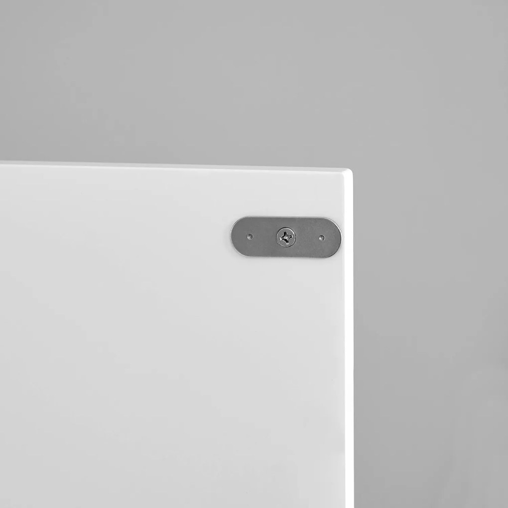 Armário casa de banho de parede com 2 portas 60 x 18 x 60 cm Branco mate