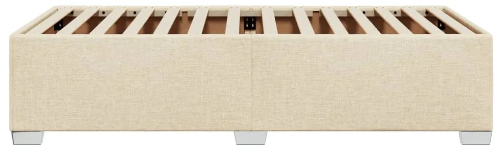 Estrutura de cama sem colchão 80x200 cm creme