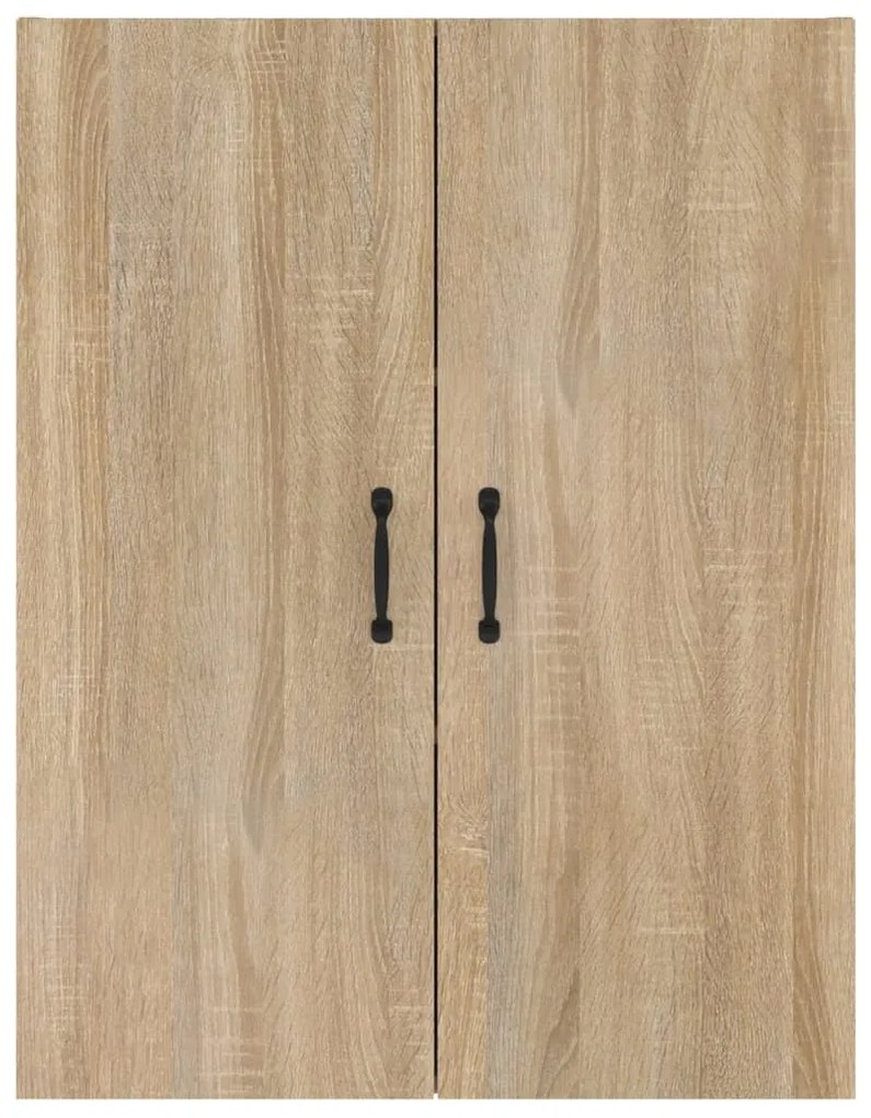 Armário suspenso 69,5x34x90 cm derivados de madeira cor sonoma