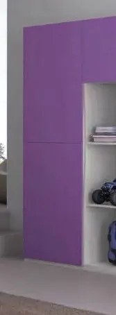 Elemento alto 2 portas moon.165 - lacado mate, Lacado mate