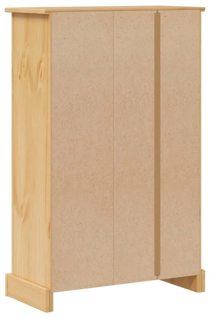 Móvel de WC Corona 70x33x110 cm madeira de pinho maciça