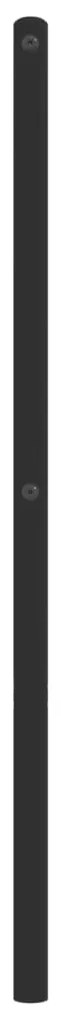 Cabeceira de cama 180 cm metal preto