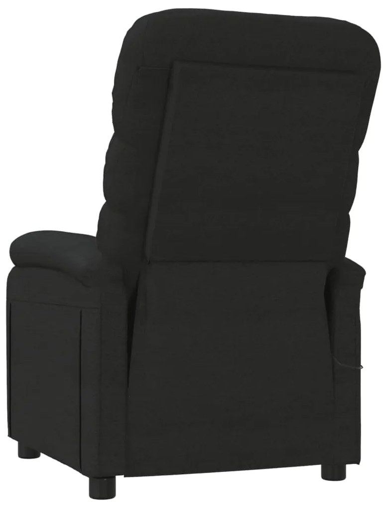 Poltrona de massagens tecido preto